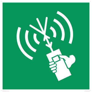 E051 safe condition 2way VHF radio